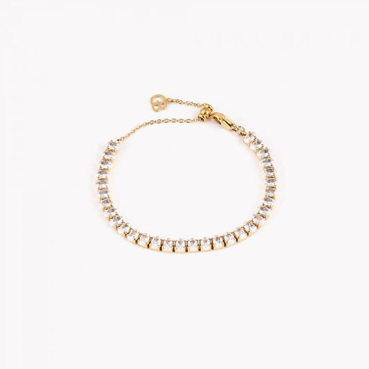 ARMONIA | Pulseira em Aço Inoxidável e Zircônias