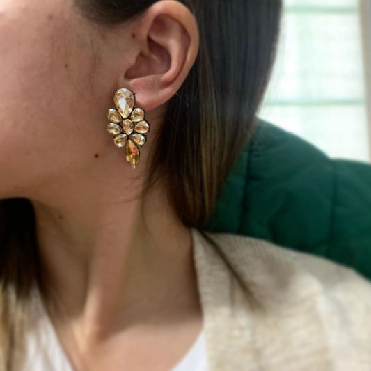 pendientes de cristal