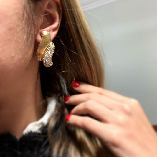 Pendientes con circonita