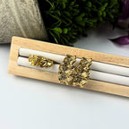 CONJUNTO | Brincos + Anel FLAVE (Aço Inoxidável)