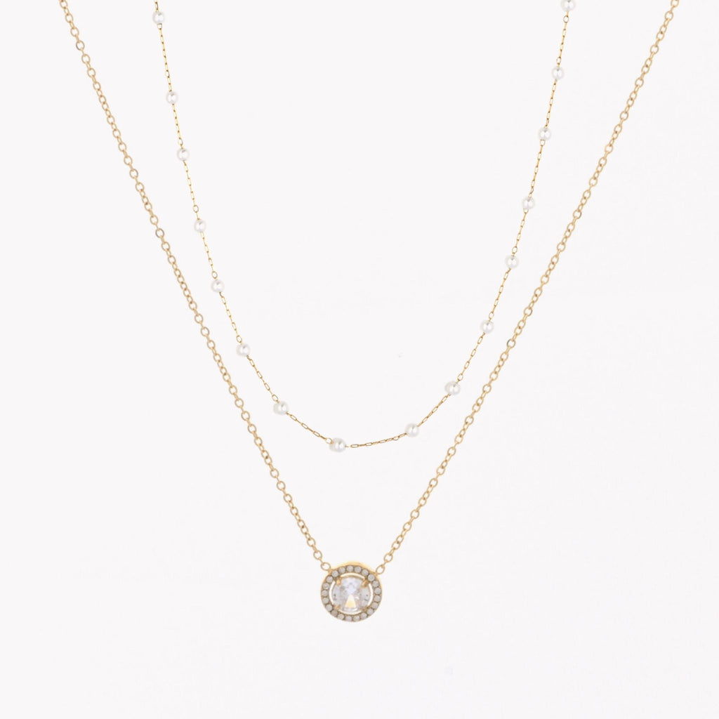 CONJUNTO | Colar Laura + Colar Mariana I  (Aço Inoxidável)