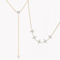 CONJUNTO | Colar Flawless + Colar Shine (Aço Inoxidável)