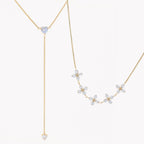 CONJUNTO | Colar Flawless + Colar Shine (Aço Inoxidável)