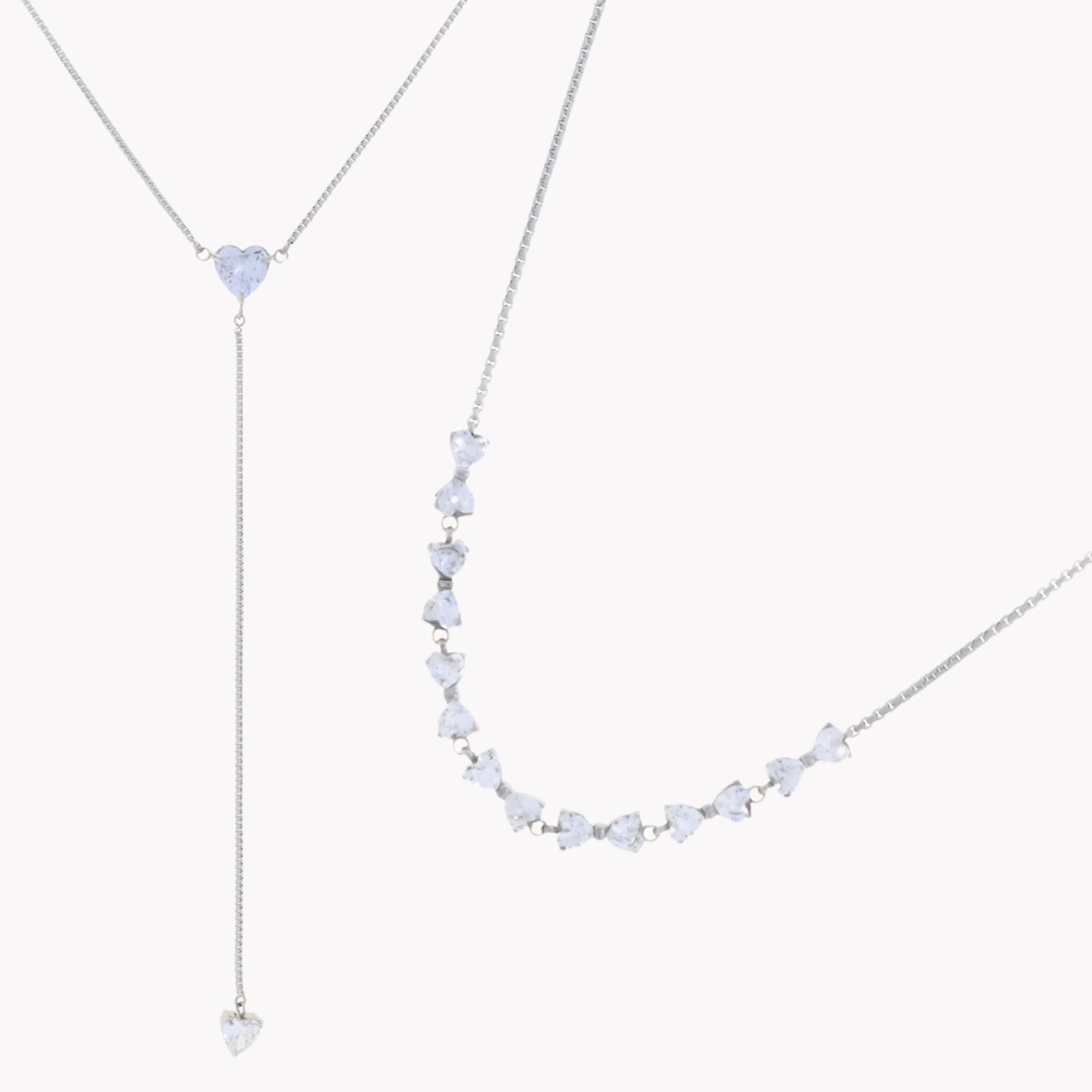 CONJUNTO | Colar Bound + Colar Shine (Aço Inoxidável)