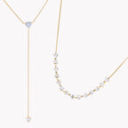 CONJUNTO | Colar Bound + Colar Shine (Aço Inoxidável)