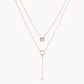 CONJUNTO | Colar Mariana II + Colar Kiara (Aço Inoxidável)