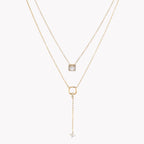 CONJUNTO | Colar Mariana II + Colar Kiara (Aço Inoxidável)