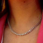 CONJUNTO | Colar + Pulseira Armonia em Zircônias (Aço Inoxidável)