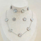 CONJUNTO | Colar + Pulseira + Brincos  BEATRIZ (Aço Inoxidável)