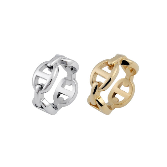 ALIAH | Anel em Aço Inoxidável