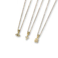 AMULET | Colar com Pendente e Zircônias em Aço Inoxidável