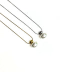 AURORA III | Colar em Aço Inoxidável Dourado e Prateado