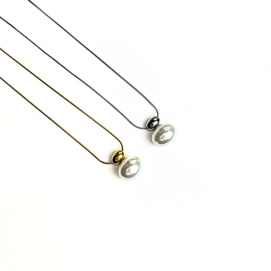 AURORA III | Colar em Aço Inoxidável Dourado e Prateado