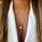 AURORA III | Colar em Aço Inoxidável Dourado e Prateado