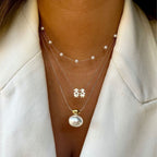 AURORA III | Colar em Aço Inoxidável Dourado e Prateado