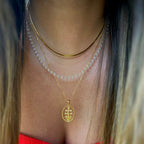 CARAVACA | Colar com Cruz de Caravaca em Aço Inoxidável