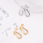 CÉCILE | Brincos Básicos em Aço Inoxidável