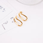 CÉCILE | Brincos Básicos em Aço Inoxidável