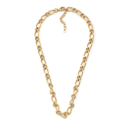 CLAIRE II | Colar Básico com Elos Ovais em Aço Inoxidável