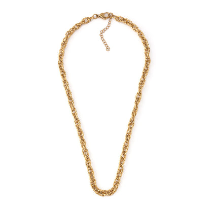 CLOE II | Colar em malha entrançada em Aço Inoxidável