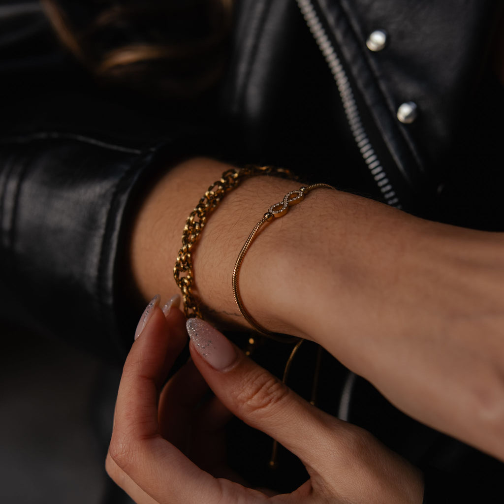 CLOE II | Pulseira em malha entrançada em Aço Inoxidável