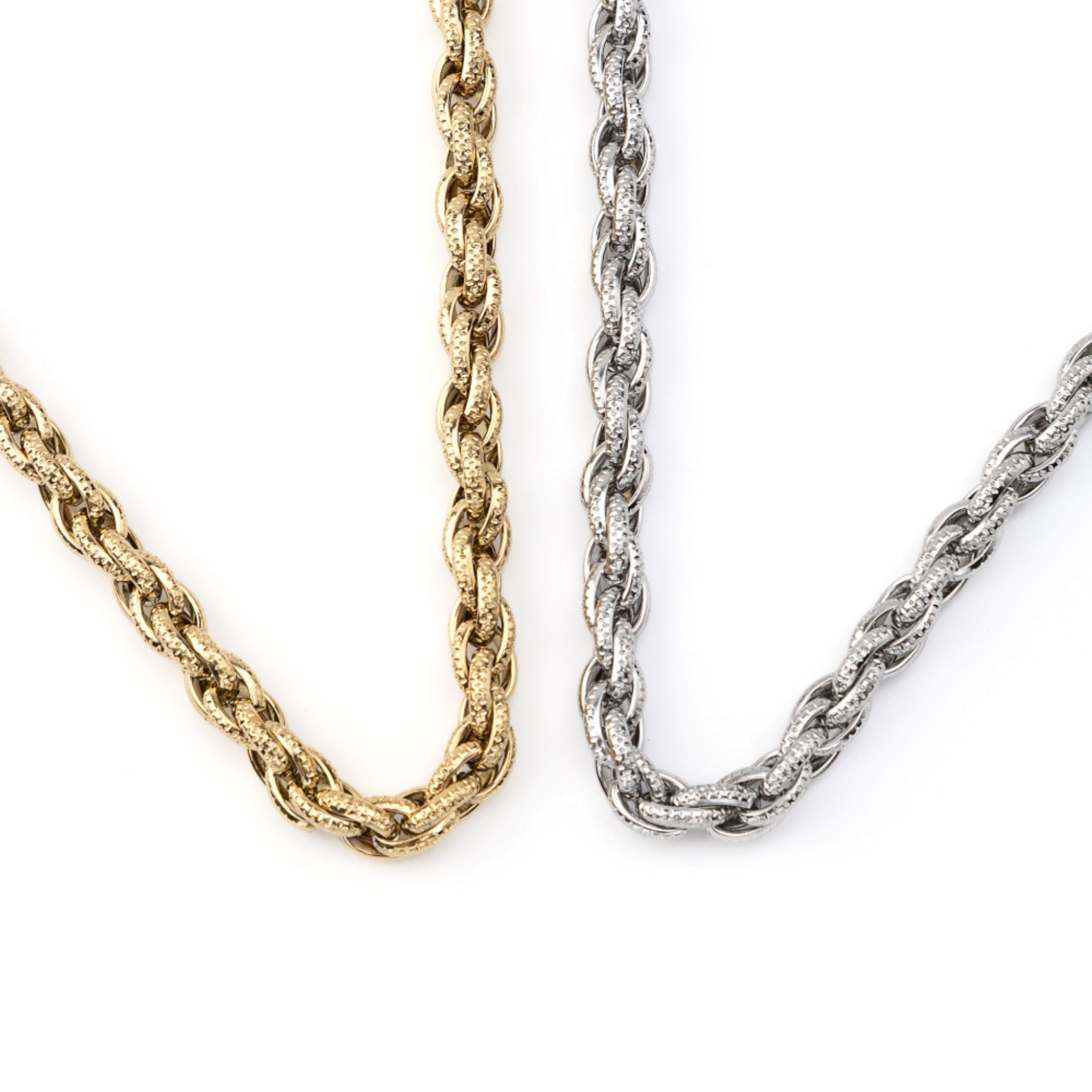 CLAIRE III | Colar Básico com Elos Ovais em Aço Inox