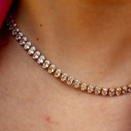 ARMONIA | Colar em Zircônias e Aço Inoxidável