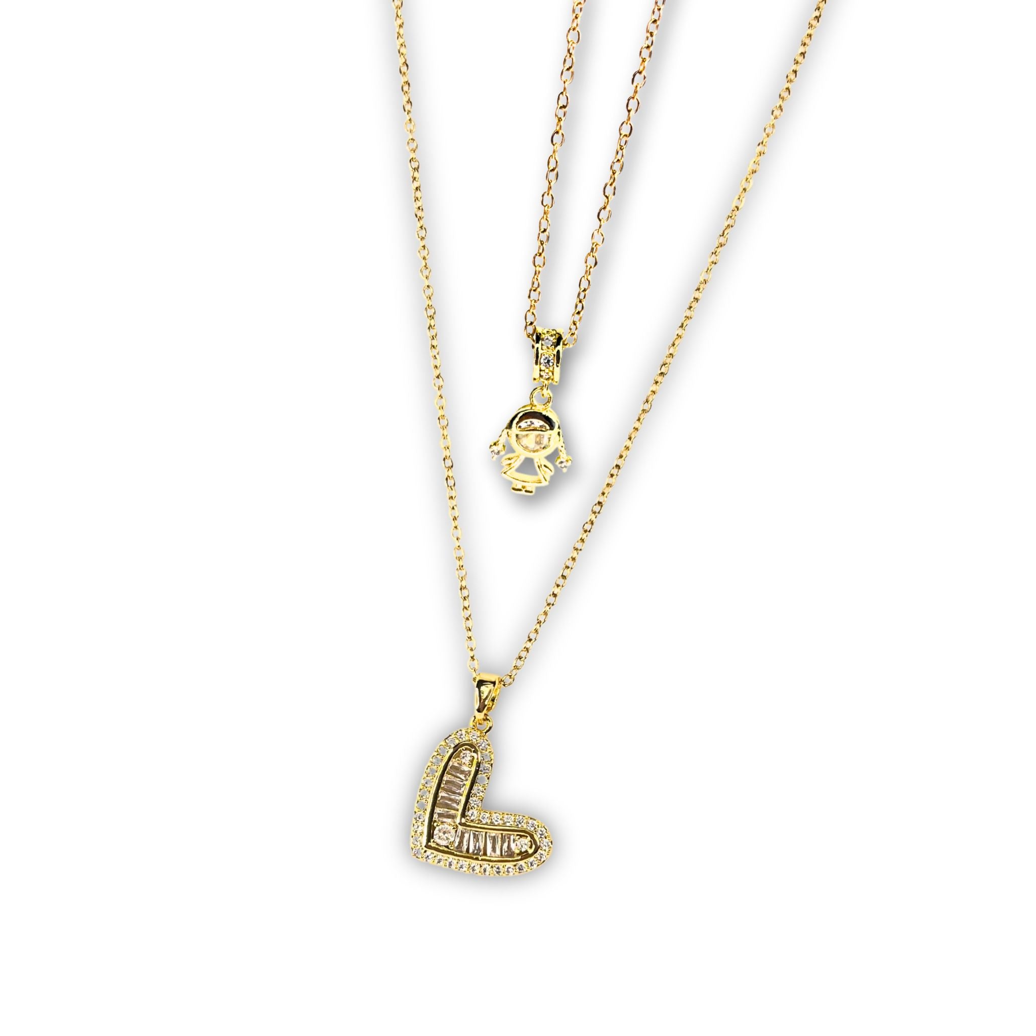 CONJUNTO  DIA DA MÃE | COLAR Carolina + Colar Kids (OFERTA CAIXA PRESENTE)