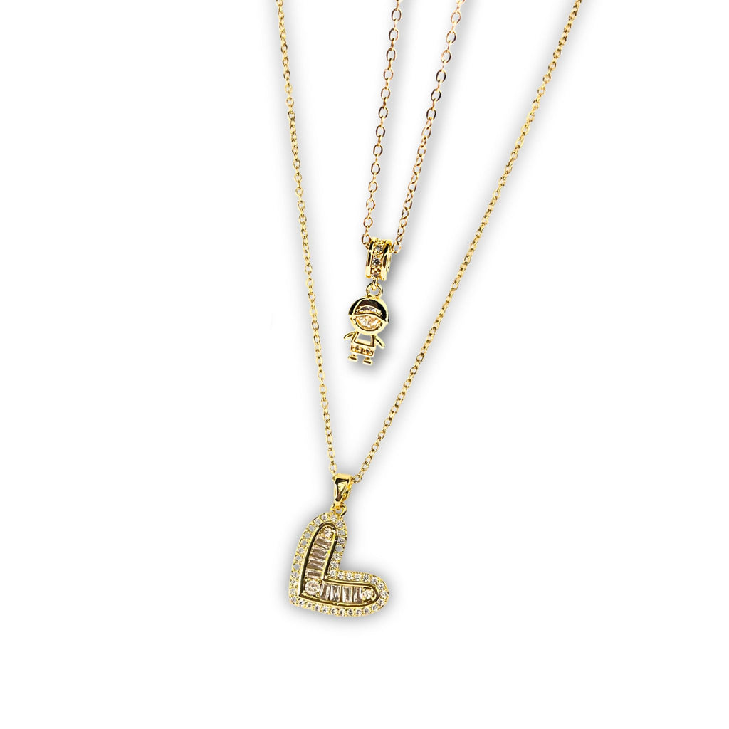 CONJUNTO  DIA DA MÃE | COLAR Carolina + Colar Kids (OFERTA CAIXA PRESENTE)