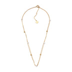 DOBLE PEARL II | Colar Duplo com Pérolas em Aço Inoxidável