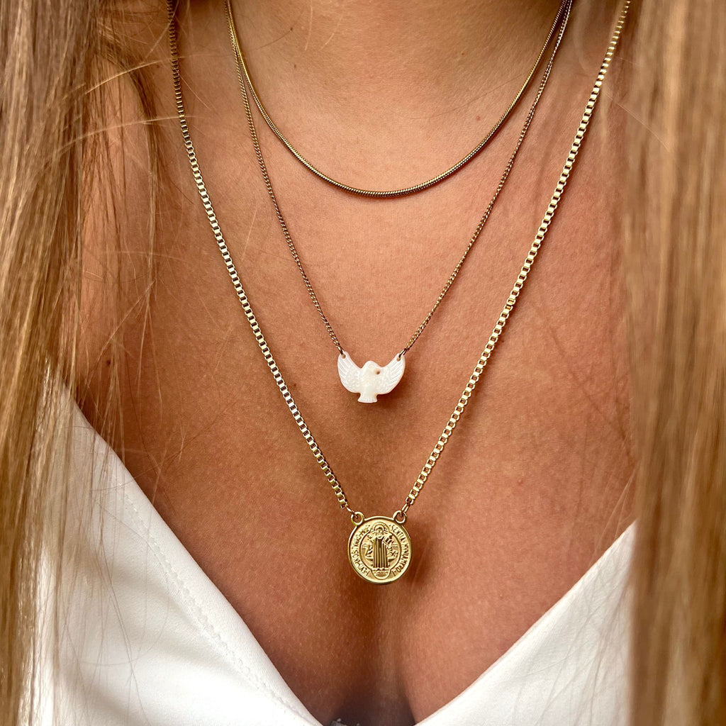SAINT | Escapulário em Aço Inoxidável
