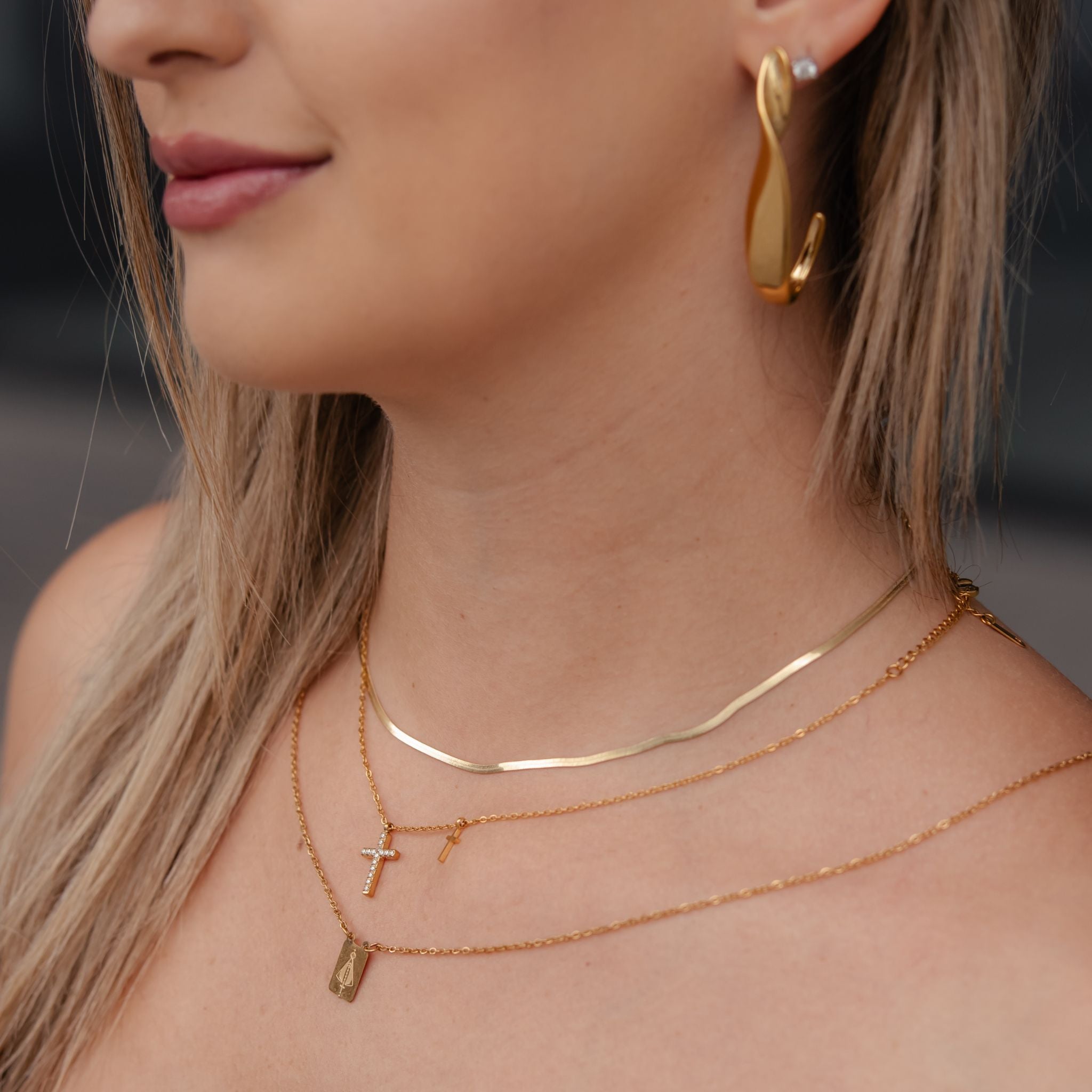 Steel Snake Choker (various thicknesses and colors)