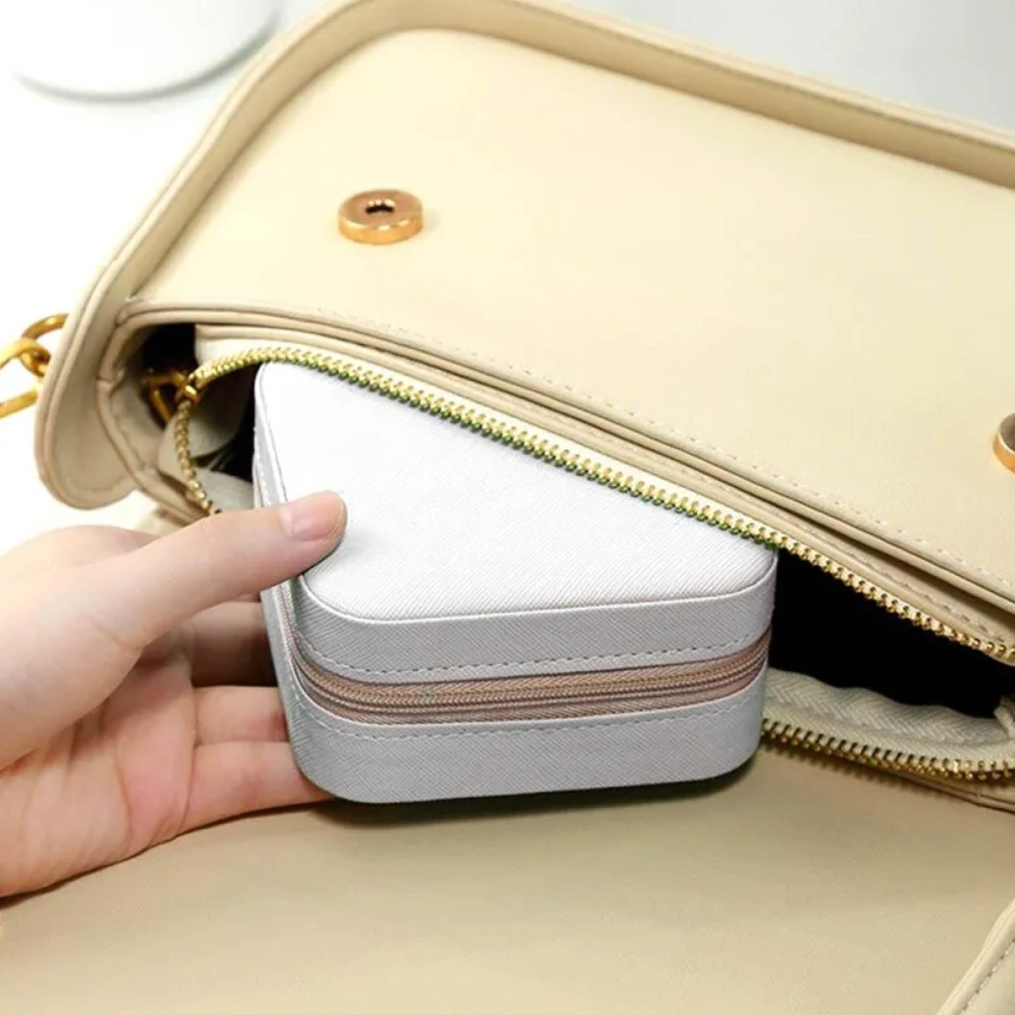 Guarda-Jóias Quadrado | Várias Cores