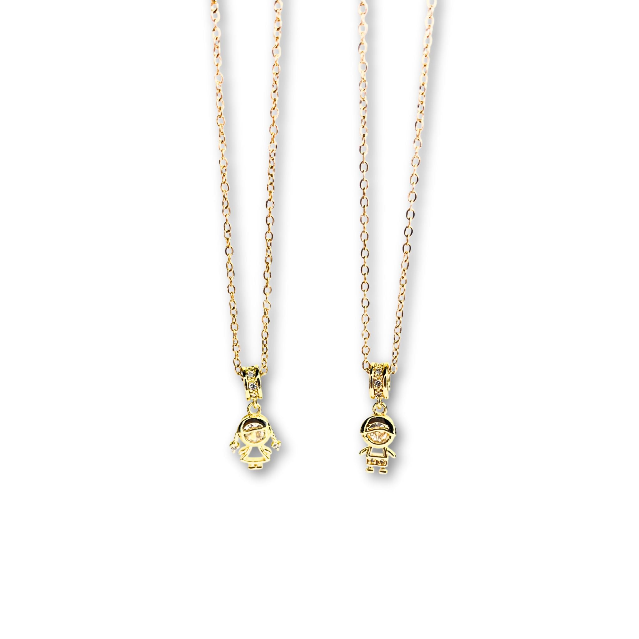 CONJUNTO  DIA DA MÃE | COLAR Carolina + Colar Kids (OFERTA CAIXA PRESENTE)