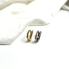 LILA | Anel Efeito Duplo Ajustável em Aço Inoxidável