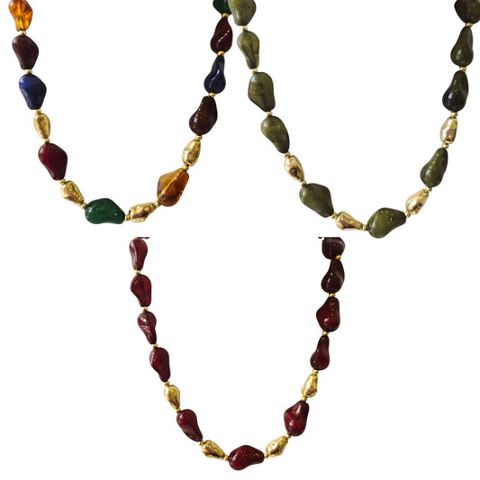 LIMA | Colar Maxi em Acrílico e Aço Inox