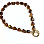 LIMA II | Colar em Acrílico e Aço Inox com Fecho T Frontal