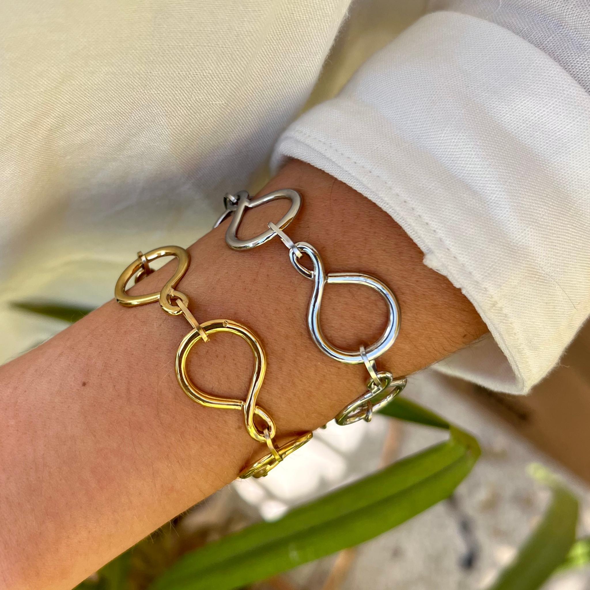 LUANA II | Pulseira Estilo Corrente em Aço Inoxidável