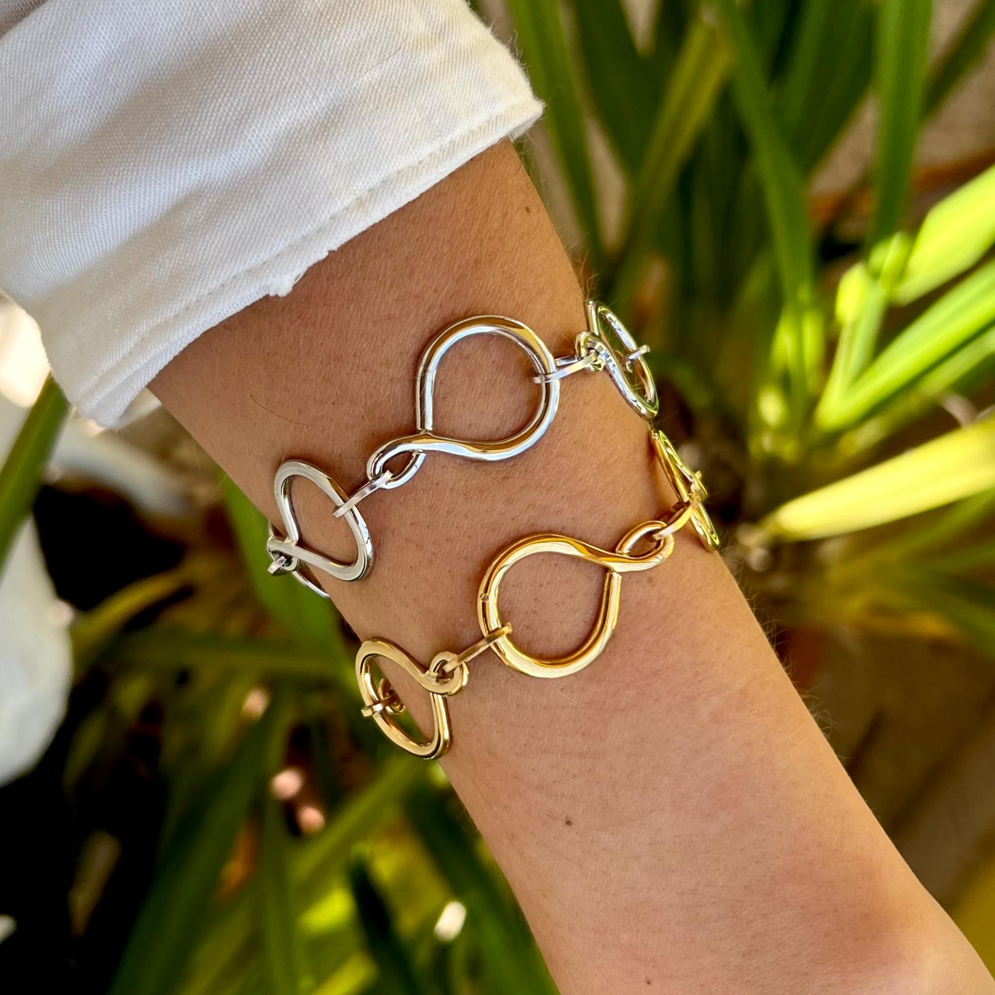 LUANA II | Pulseira Estilo Corrente em Aço Inoxidável