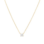 LUZ | Colar Ponto de Luz Dourado em Aço Inoxidável