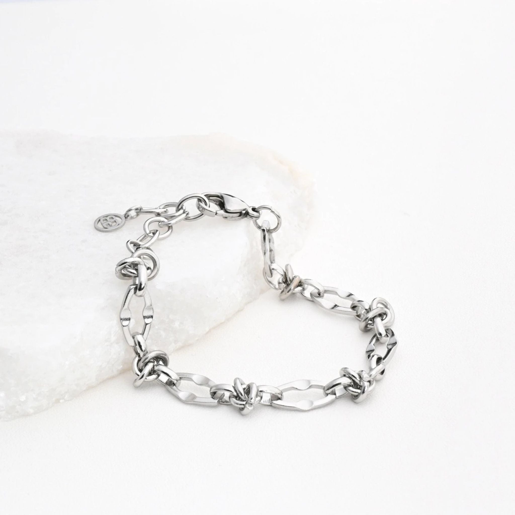 MANY | Pulseira em Aço Inoxidável com Entrelaçados