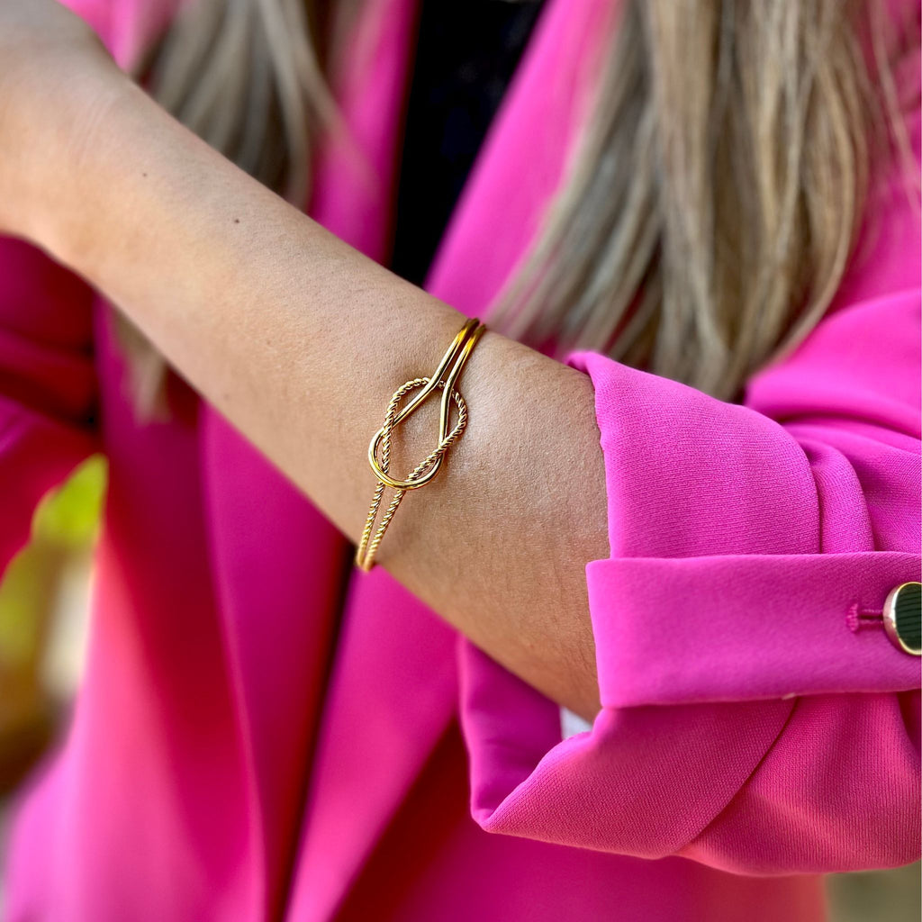 MARINE I | Escrava com Nó de Marinheiro em Aço Inoxidável