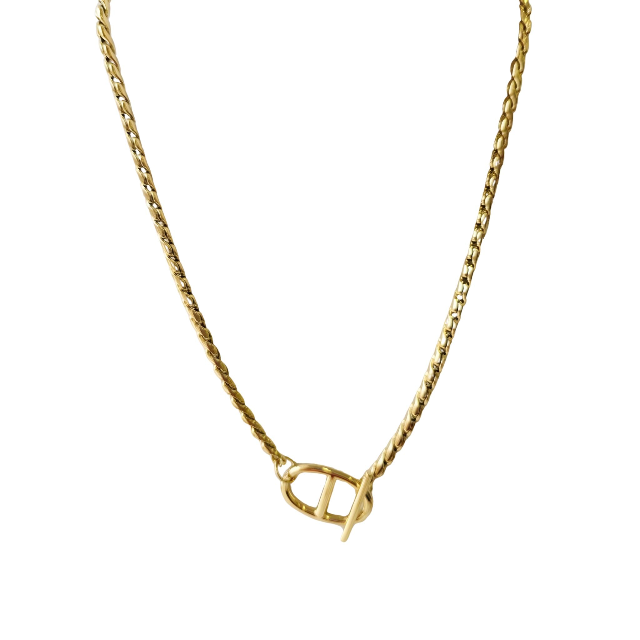 NANI | Corrente com Fecho Frontal em Aço Inoxidável