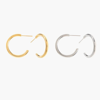 RENATA | Basic Stainless Steel Rings in Gold and Silver