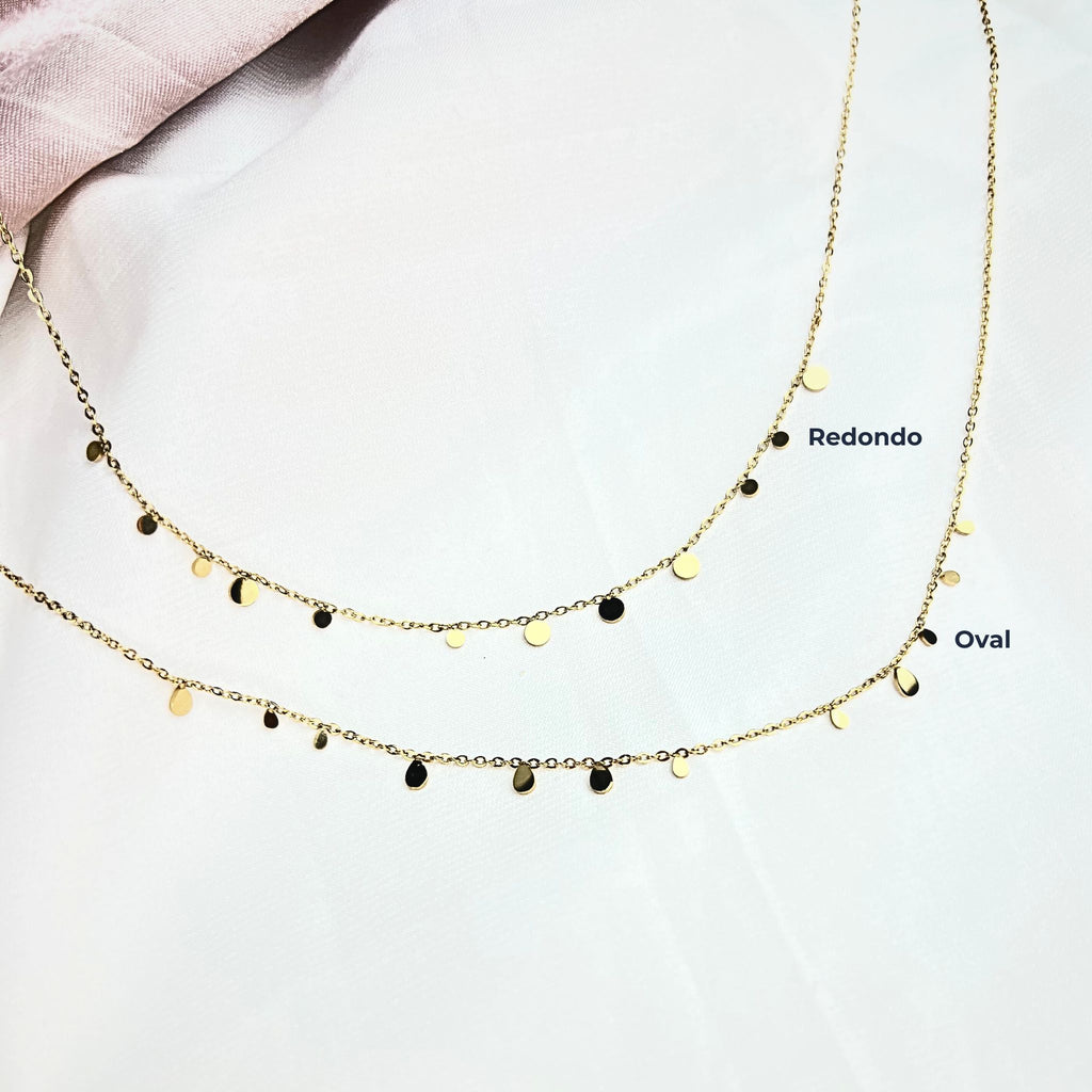 SWEETIE | Colar Tipo Choker com Mini Pendentes em Aço Inoxidável