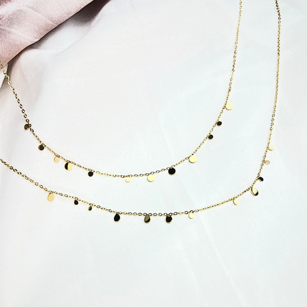 SWEETIE | Colar Tipo Choker com Mini Pendentes em Aço Inoxidável