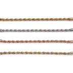 STELLA I | Pulseira em malha torcida de 5mm em Aço