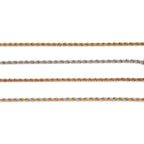 STELLA II | Pulseira em malha torcida de 3mm em Aço