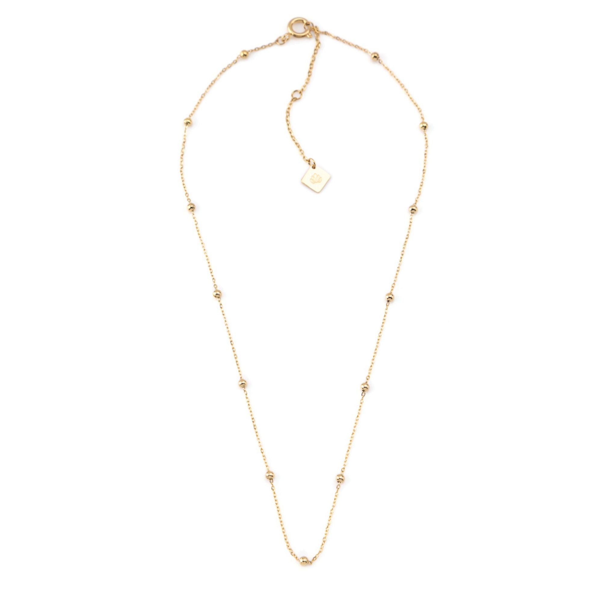 TIE II | Colar Básico com Nós em Aço Inoxidável