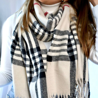 Cachecol em Xadrez | Várias Cores